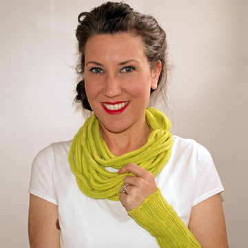 SubLIME Necklace Scarf and Wrist Wamers