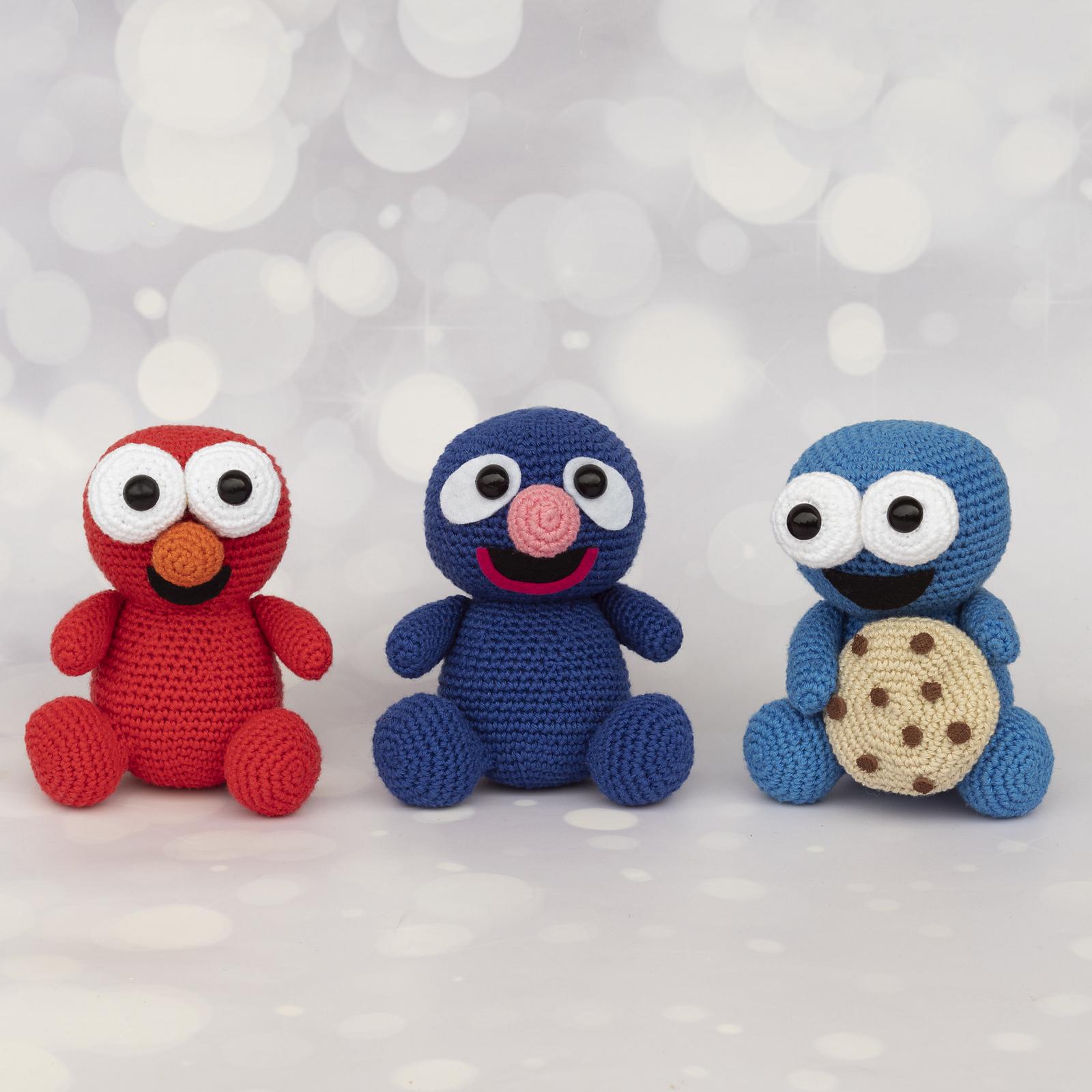 Elmo, Triki and Grover