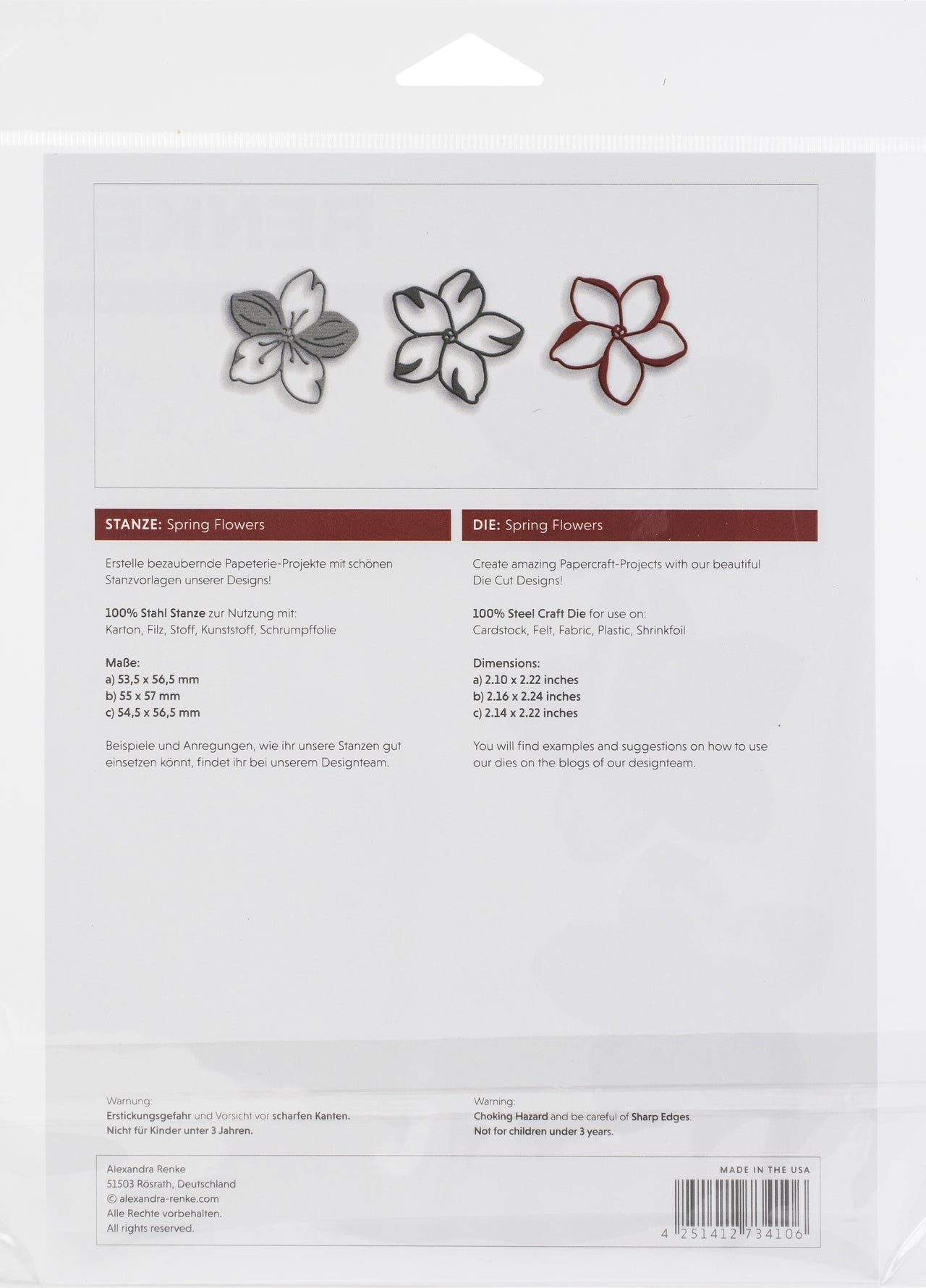 Alexandra Renke Dies - Spring Flowers