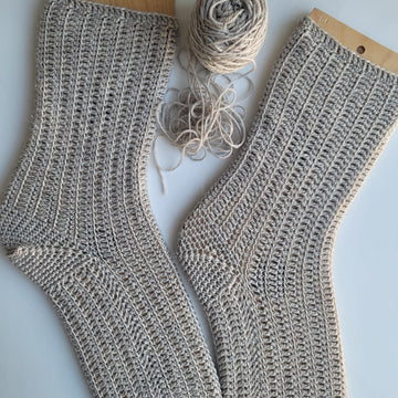 Flanken crochet socks