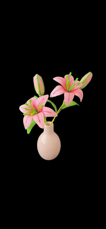 Crochet Lily flowers pattern