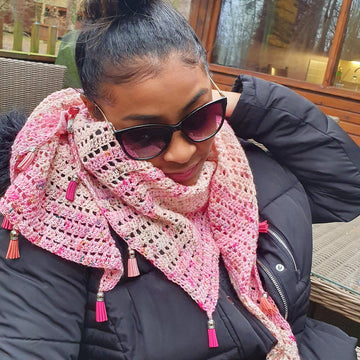Bubblegum Shawl
