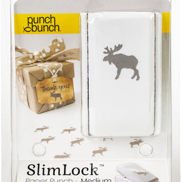 Punch Bunch SlimLock Medium Punch - Moose 1"X.75"