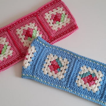 Rose Mitts, Cowl & Hot water bottle cover