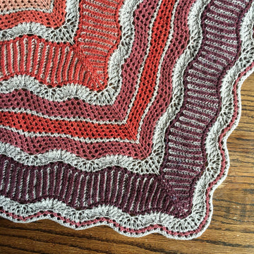 Late Sunset Shawl