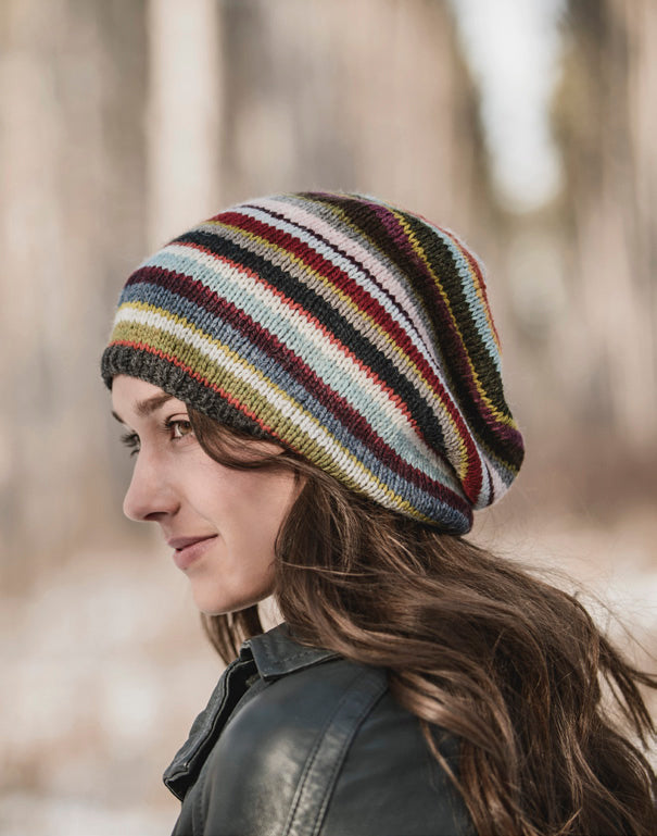 21 Color Slouch in Blue Sky Fibers Woolstok - 201617 - Downloadable PDF