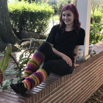 Comfy Coral Reef Legwarmers