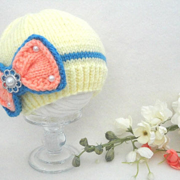 Knitted Baby Shoes Baby Beanie Pattern Baby Girl