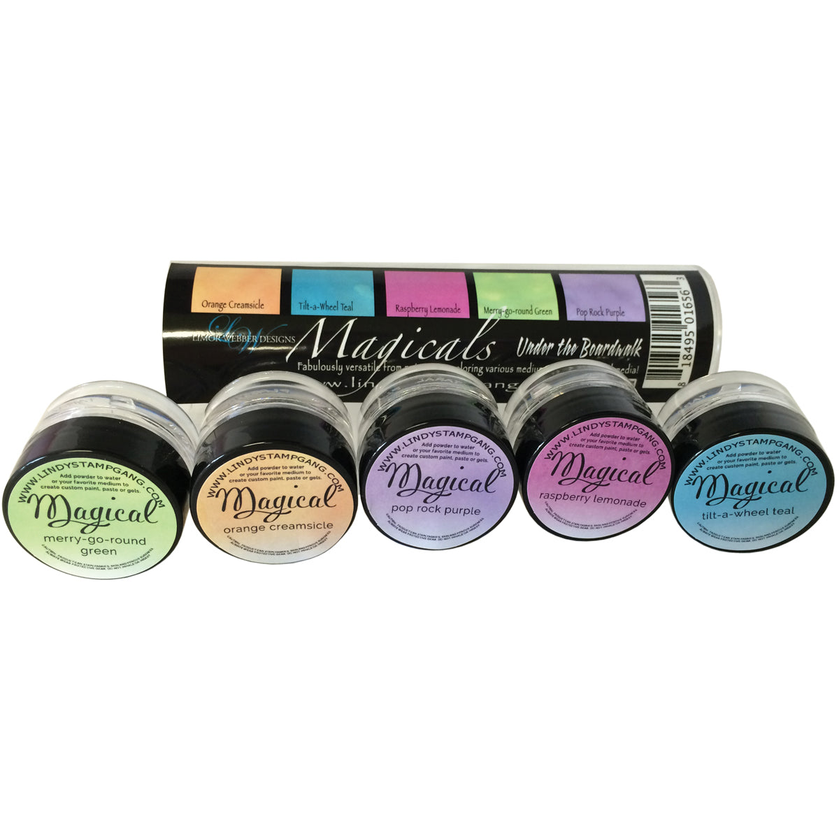 Lindy's Stamp Gang Flat Magicals .25oz 5/Pkg - Under The Boardwalk