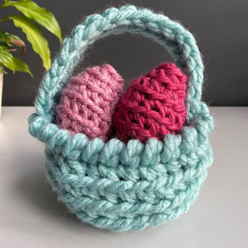 Chunky Woven Easter Basket