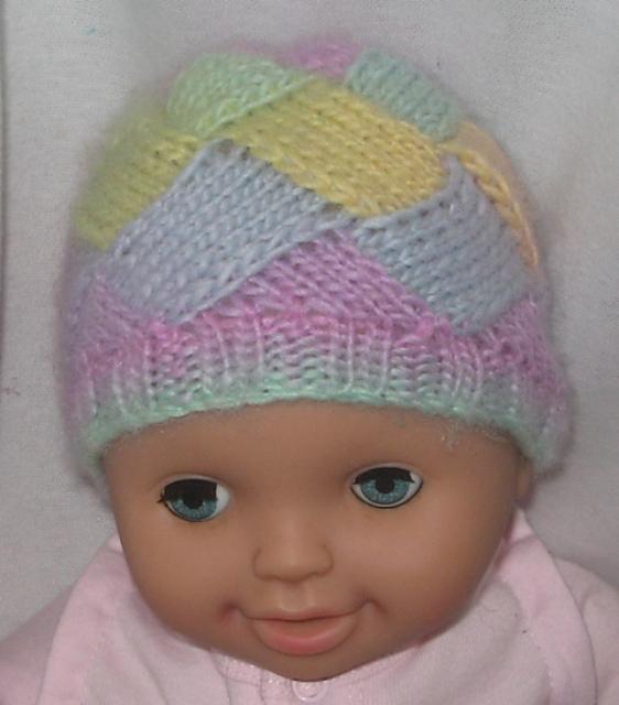 Entrelac Hat