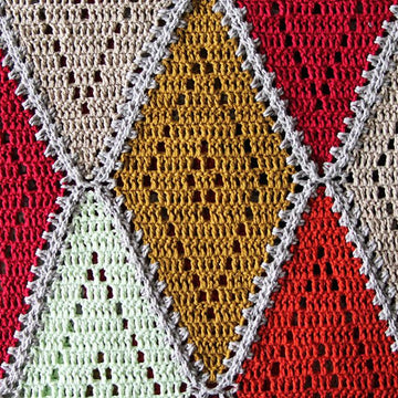 Spicy diamond blanket