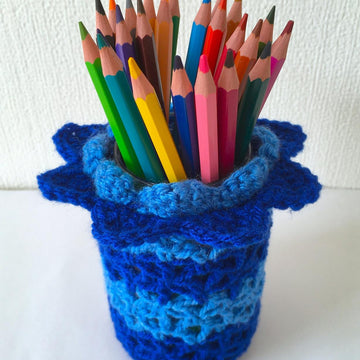 Flower top jar cover II by HueLaVive