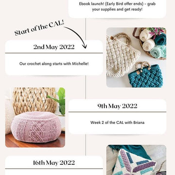Cable Pouf Home Decor
