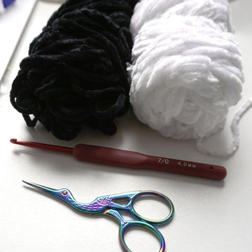 Crochet pattern for the cute panda Kuma