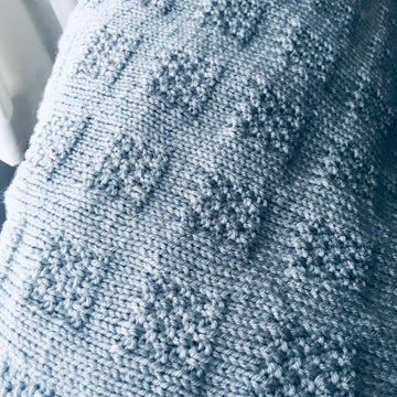 Knitting Pattern, Check Check Blanket
