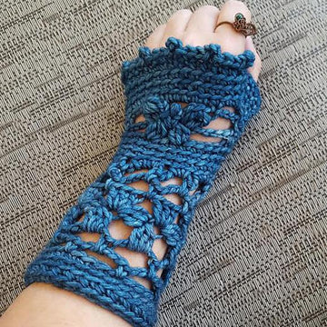 Butterfly Garden Fingerless Gloves
