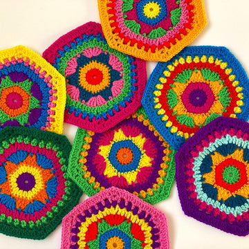 Hexagon Flower II by HueLaVive