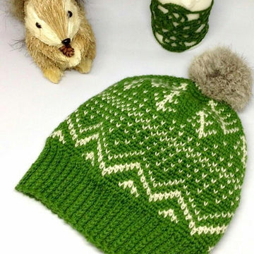 Winter Mountains Hat