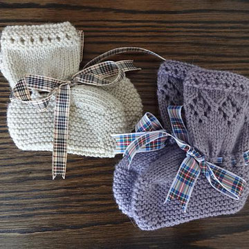 Lace and Eyelet Bootees