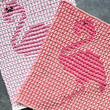 Flamingo Washcloth