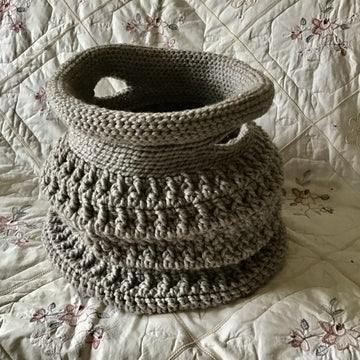 The Fireside Fiber Basket