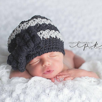 Bella Slouch with Bobble Bow