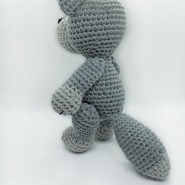 Crochet wolf amigurumi pattern