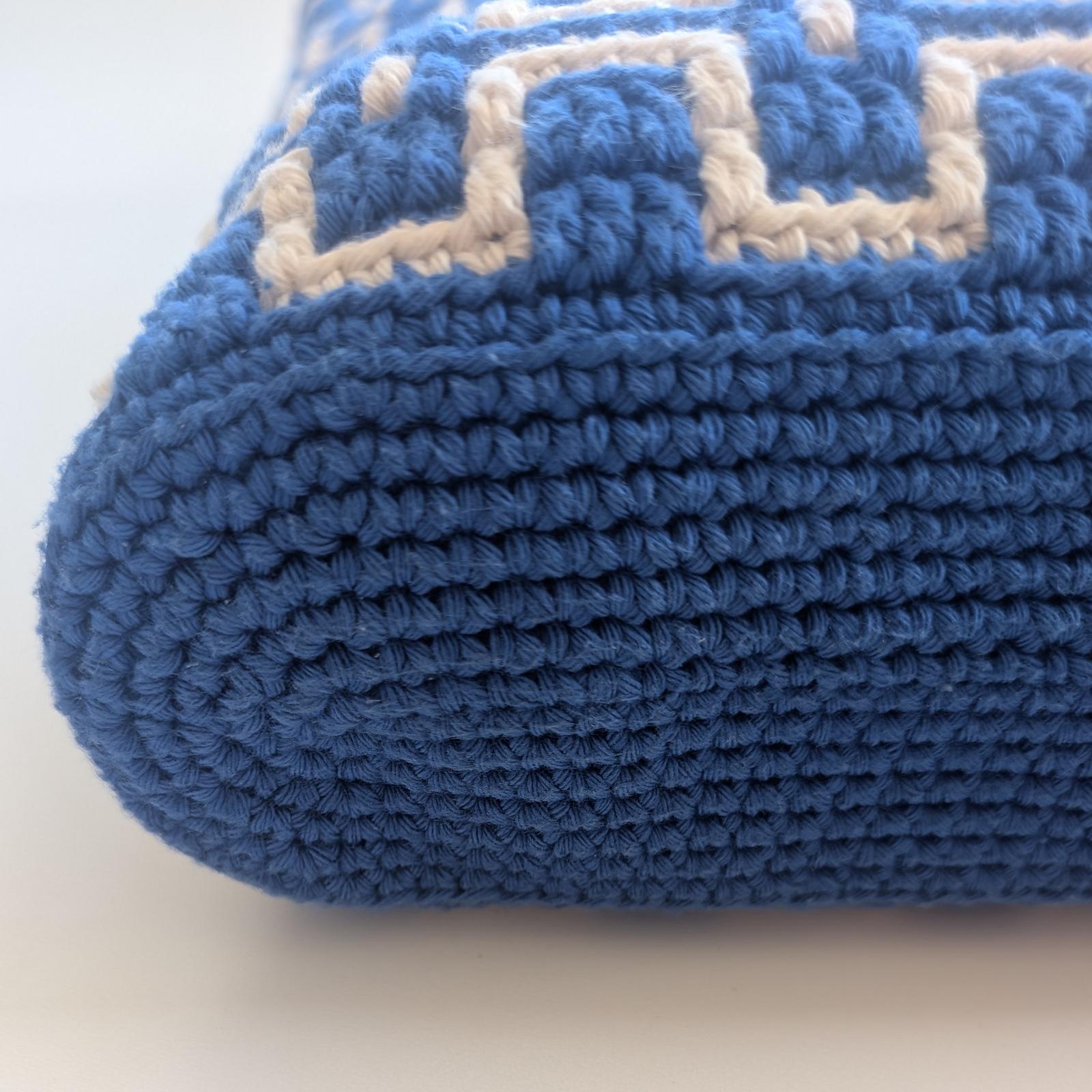 Azure Maze Bag