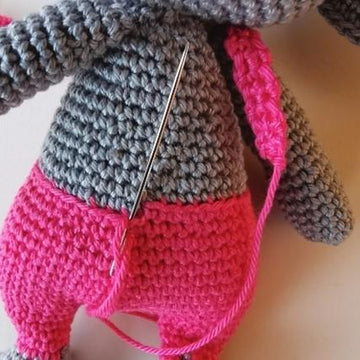 Amigurumi elephant