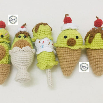 Avocado summer edition - Crochet pattern - PDF file- English