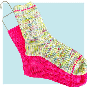 Runway Crochet Socks