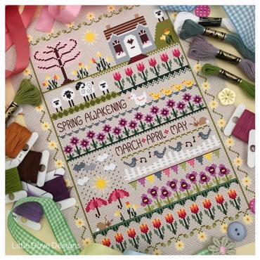 Little Dove Designs Spring Awakening Cross Stitch Pattern - 2009902 -  Leaflet