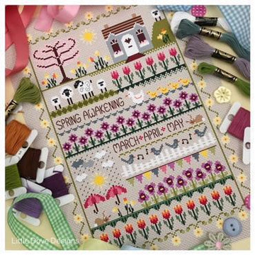 Little Dove Designs Spring Awakening Cross Stitch Pattern - 2009902 -  Leaflet