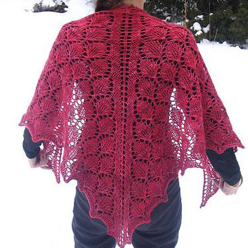 Sumac Leaf Shawl