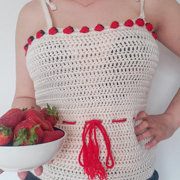 Summer Strawberry Tank