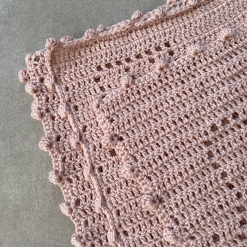 Elephant Filet Crochet Blanket