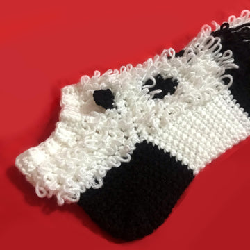Fuzzy Panda Socks