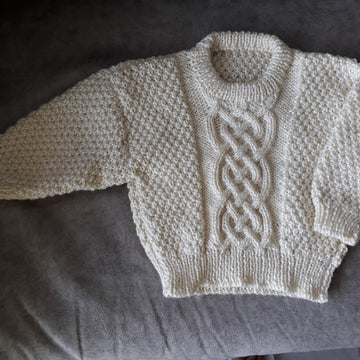Celtic Cable Aran Sweater