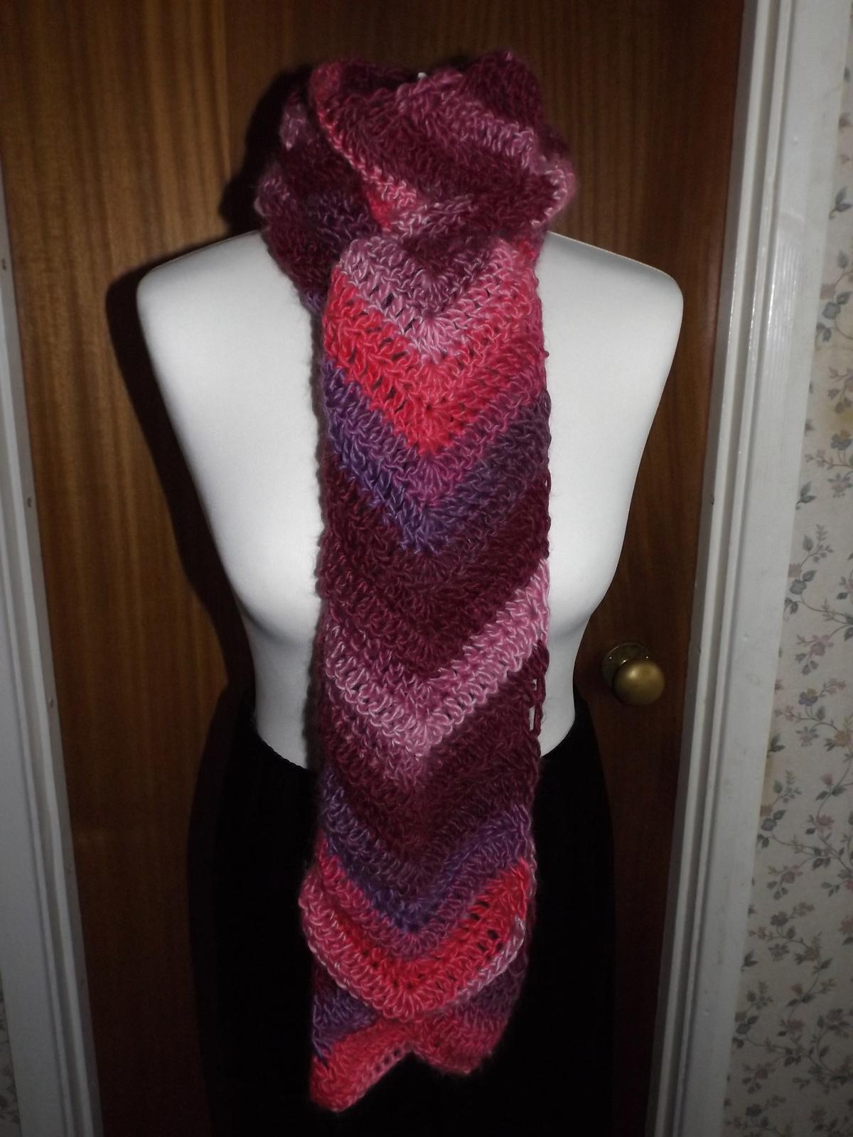 No 21 Chunky Chevron Scarf