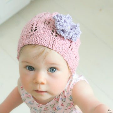 Carnation summer lace hat