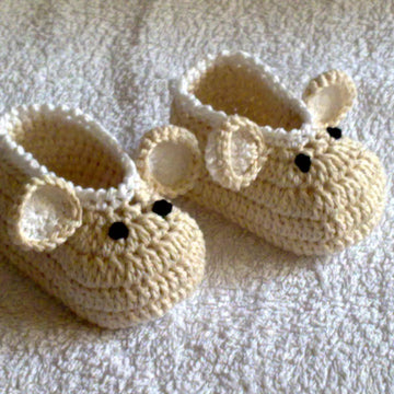 Mouse baby shoes