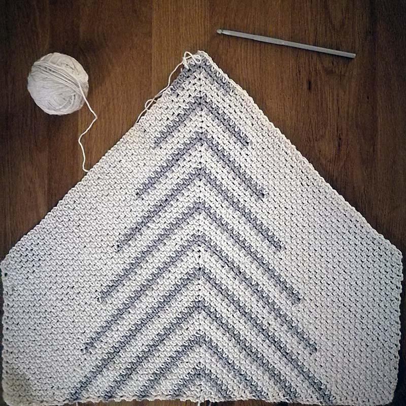Modern Christmas Tree Pillow