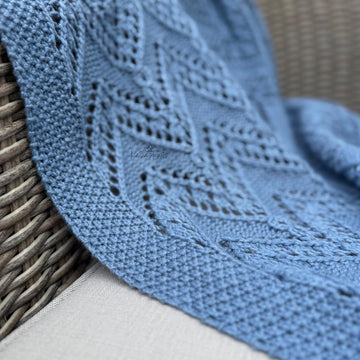 Chevron Cuddle Baby Blanket