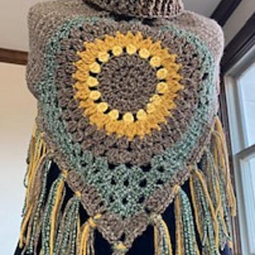Sunflower Cowl Scarf