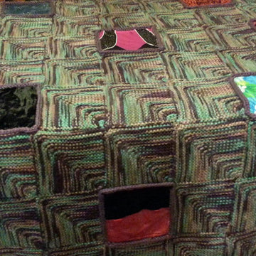 Mitered Square Memory Blanket