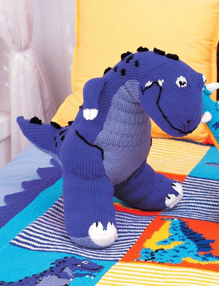 T-Rex Toy in Patons Canadiana