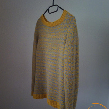 Blue and Yellow Sweater