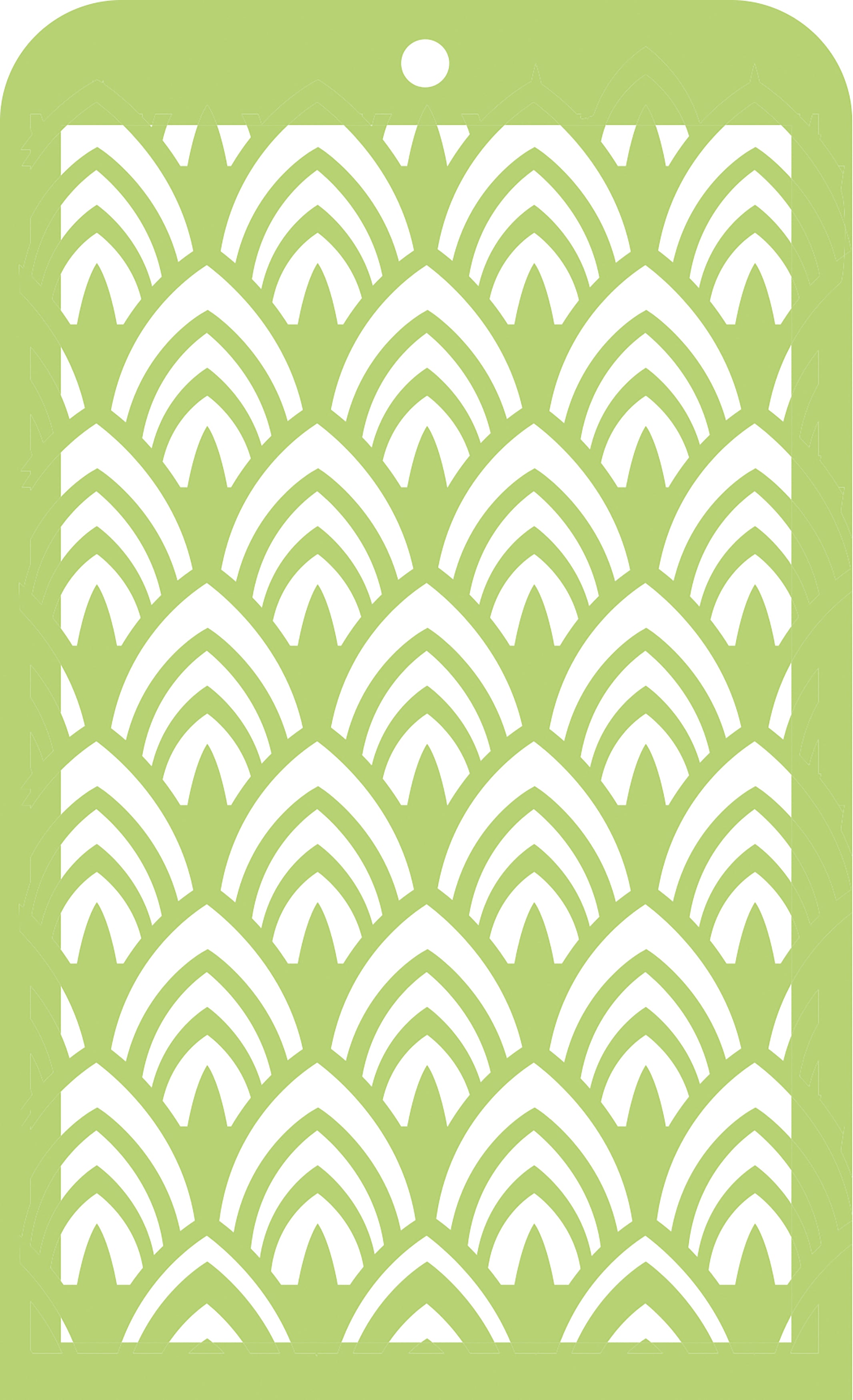Kaisercraft Mini Designer Templates 3.5"X5.75" - Arc