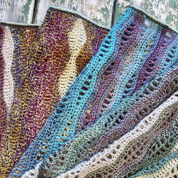 Spanish Sunset Shawl